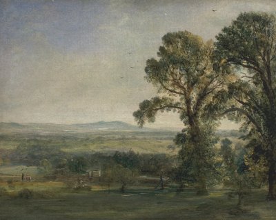 Bardon Hill, Coleorton Hall door John Constable